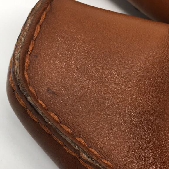 Tod’s Brown Leather Driving Mocassin Driving Loafers Sz EU 36 US 6. *Flawed* - Picture 8 of 17